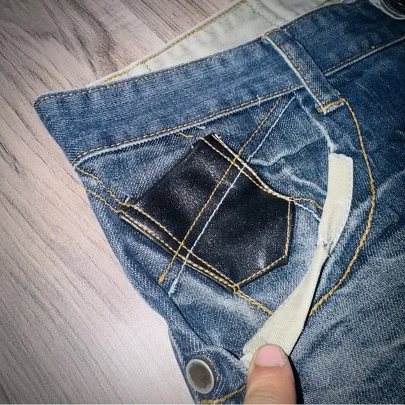Blue NBG Jeans with Classic Indigo Wash 🐼 - Picture 4 of 14